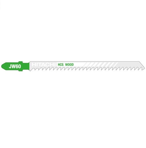 HiKOKI Tilbehør 750027 JW60 Stiksavklinge til Træ 116,5/90,0 x 7,2 x 1,5 mm 5 stk.
