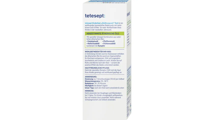 tetesept Kinderbad Erkältungszeit Bad 125ml 125 ml