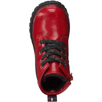 Tom Tailor Schnür Boots in rot