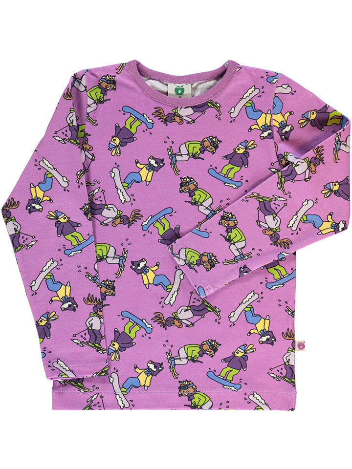 Småfolk Longsleeve in Lila günstig kaufen