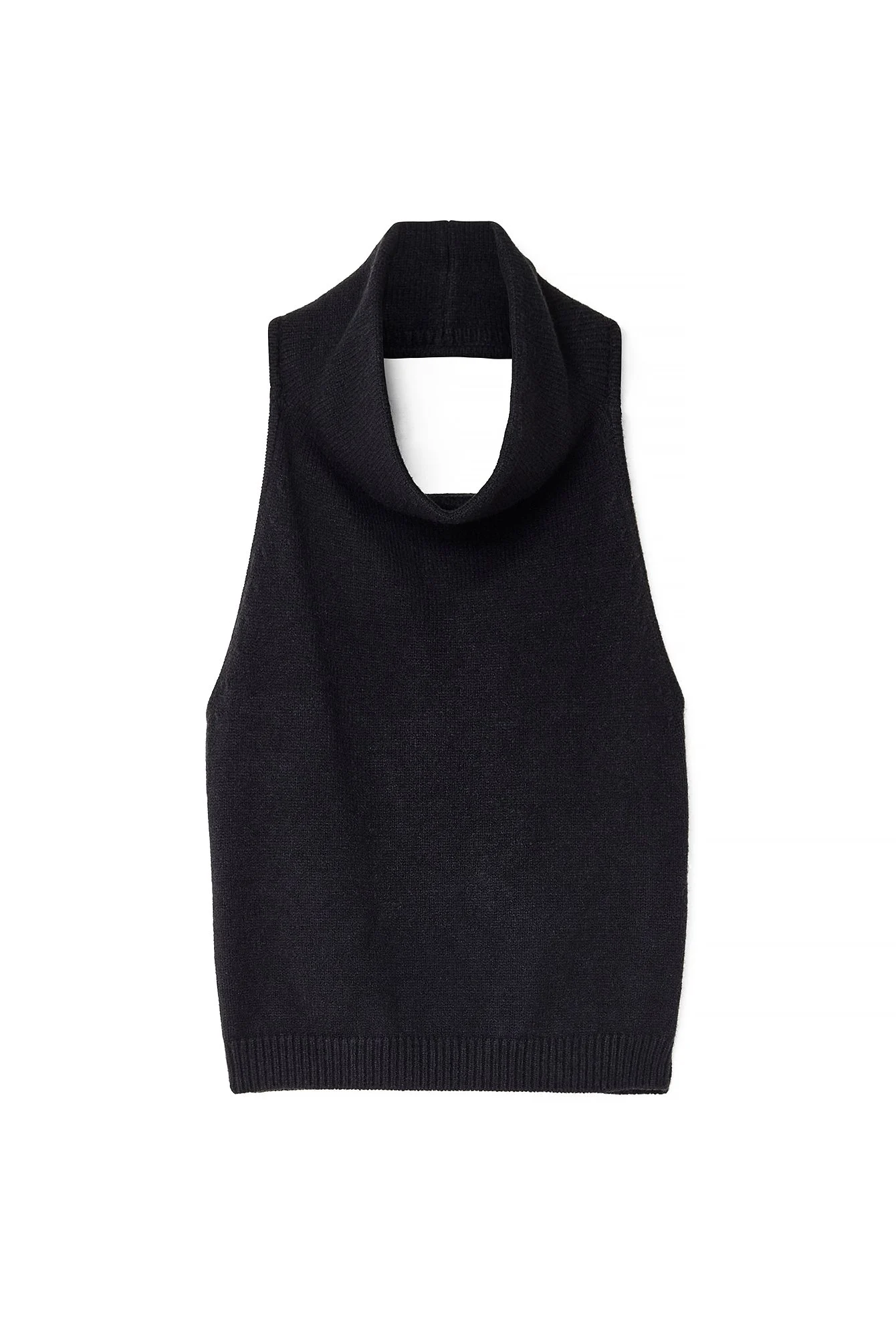 Feingestricktes Neckholder-Top