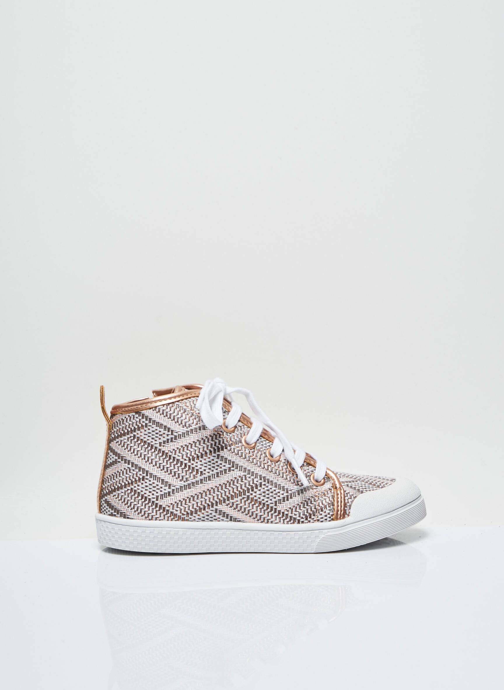 10 Is Baskets Fille couleur gris