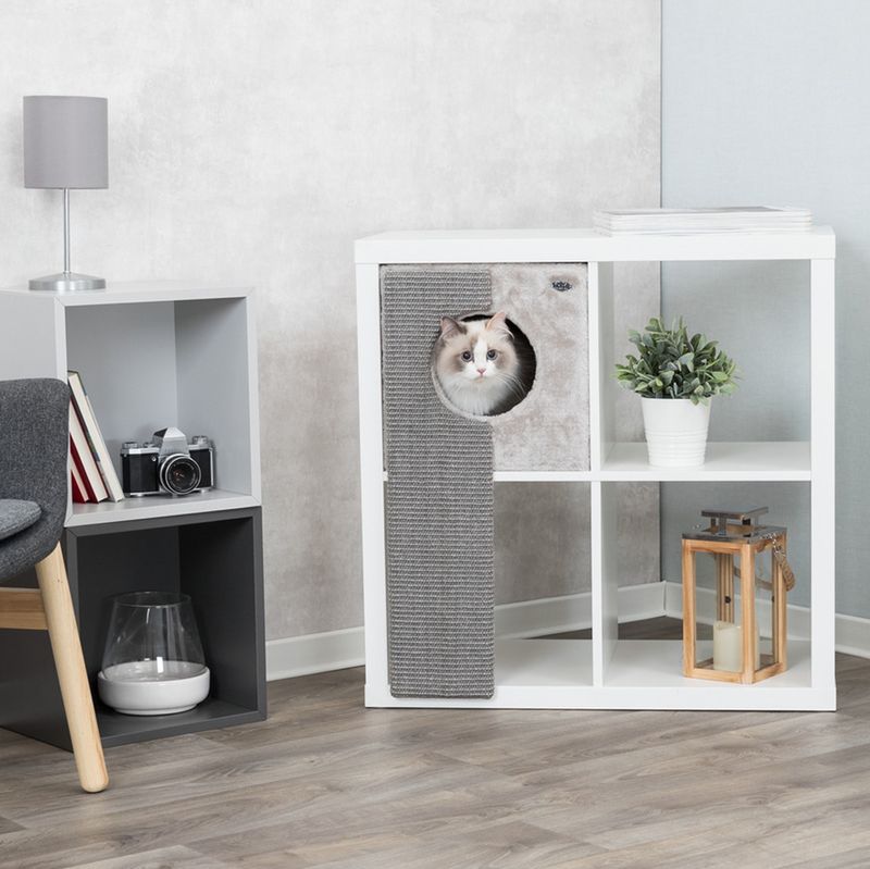Trixie Kuschelhöhle für Regale mit Kratzbrett zu TOP-Preisen