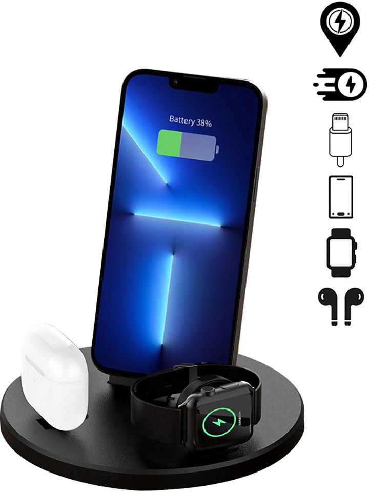 SmartCase Ladestation in Schwarz günstig kaufen onesize