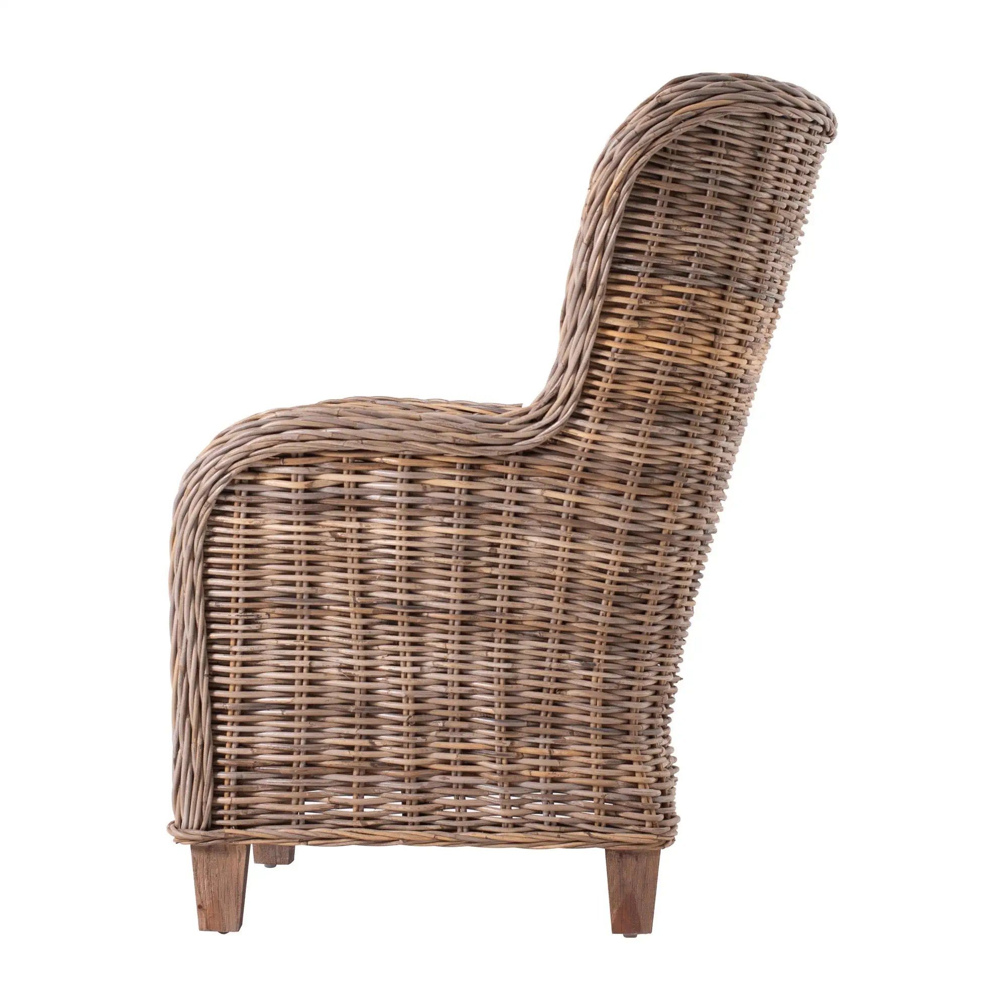 Novasolo Rattanstuhl Wickerworks (1 St), Hohe Rückenlehne, King, King Stuhl