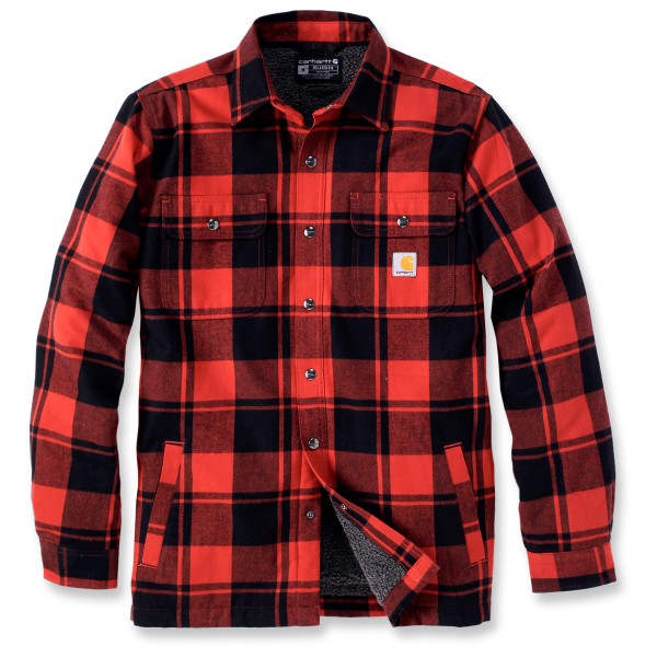 Carhartt - Flannel Sherpa-Lined Shirt Jacket - Freizeitjacke