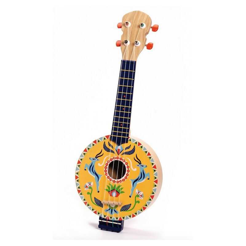 Animambo banjo en bois