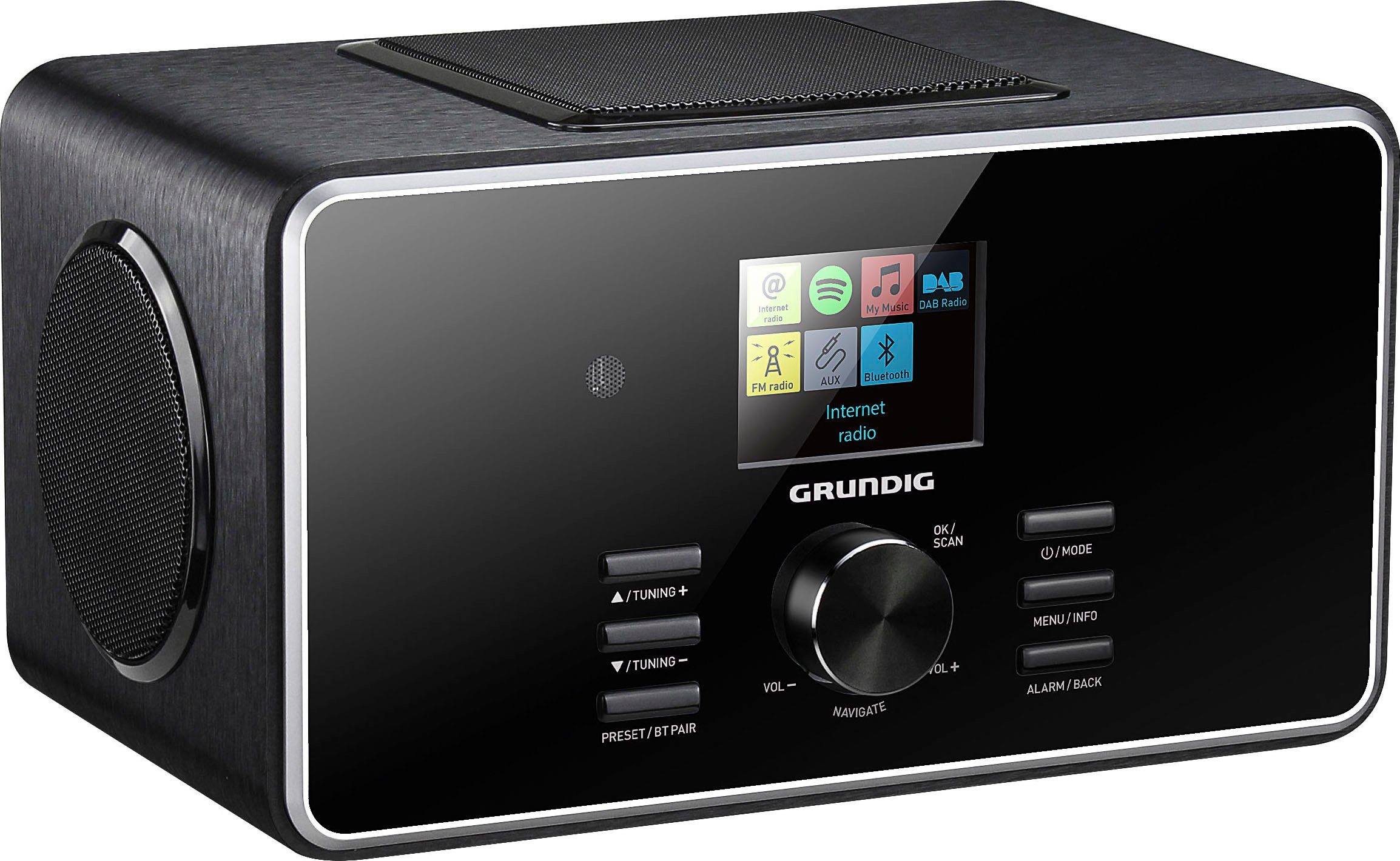 Grundig DTR 6000 X Digitalradio (DAB) (Digitalradio (DAB), FM-Tuner mit RDS, Internetradio, 28 W)