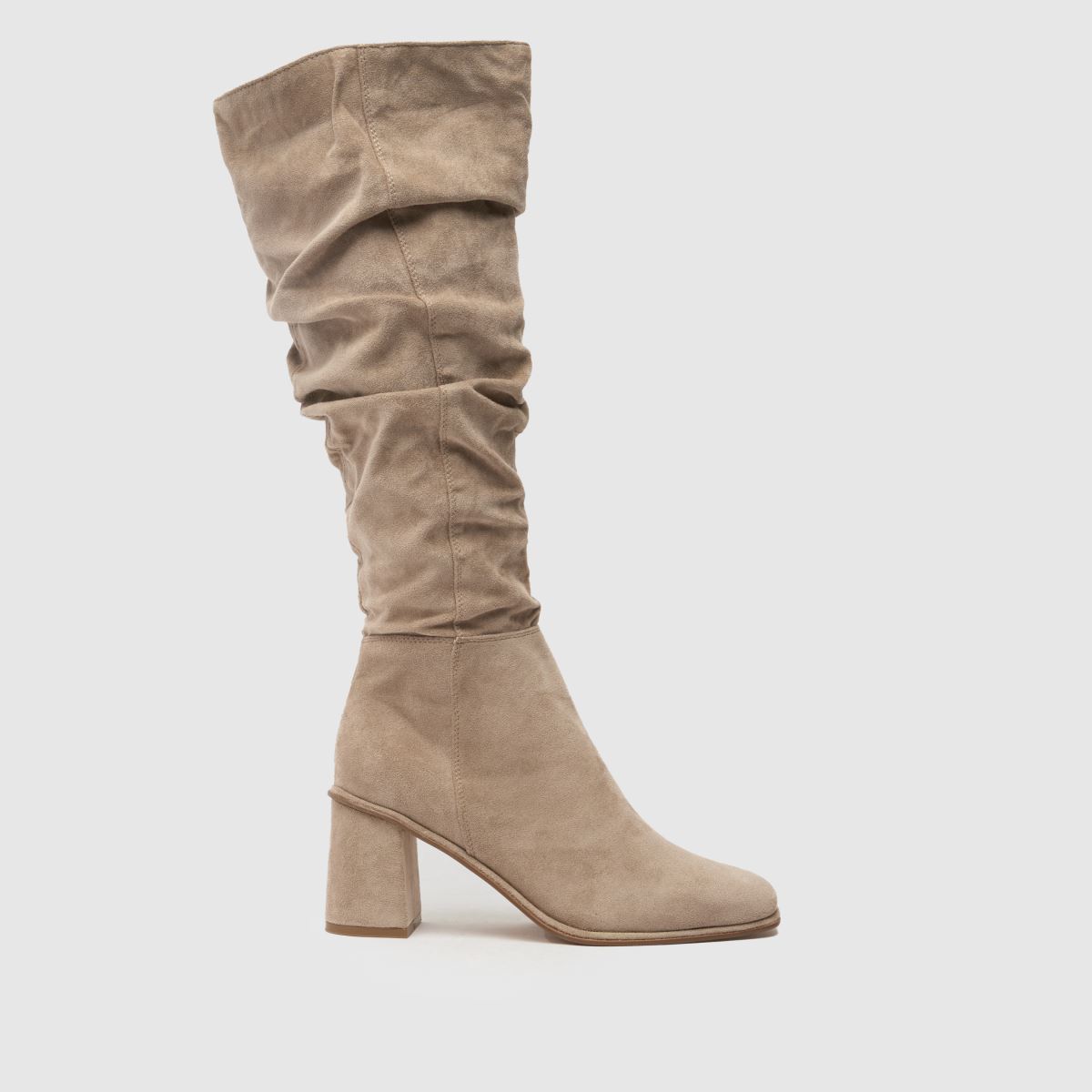 Schuh Daria knähöga stövlar i taupe