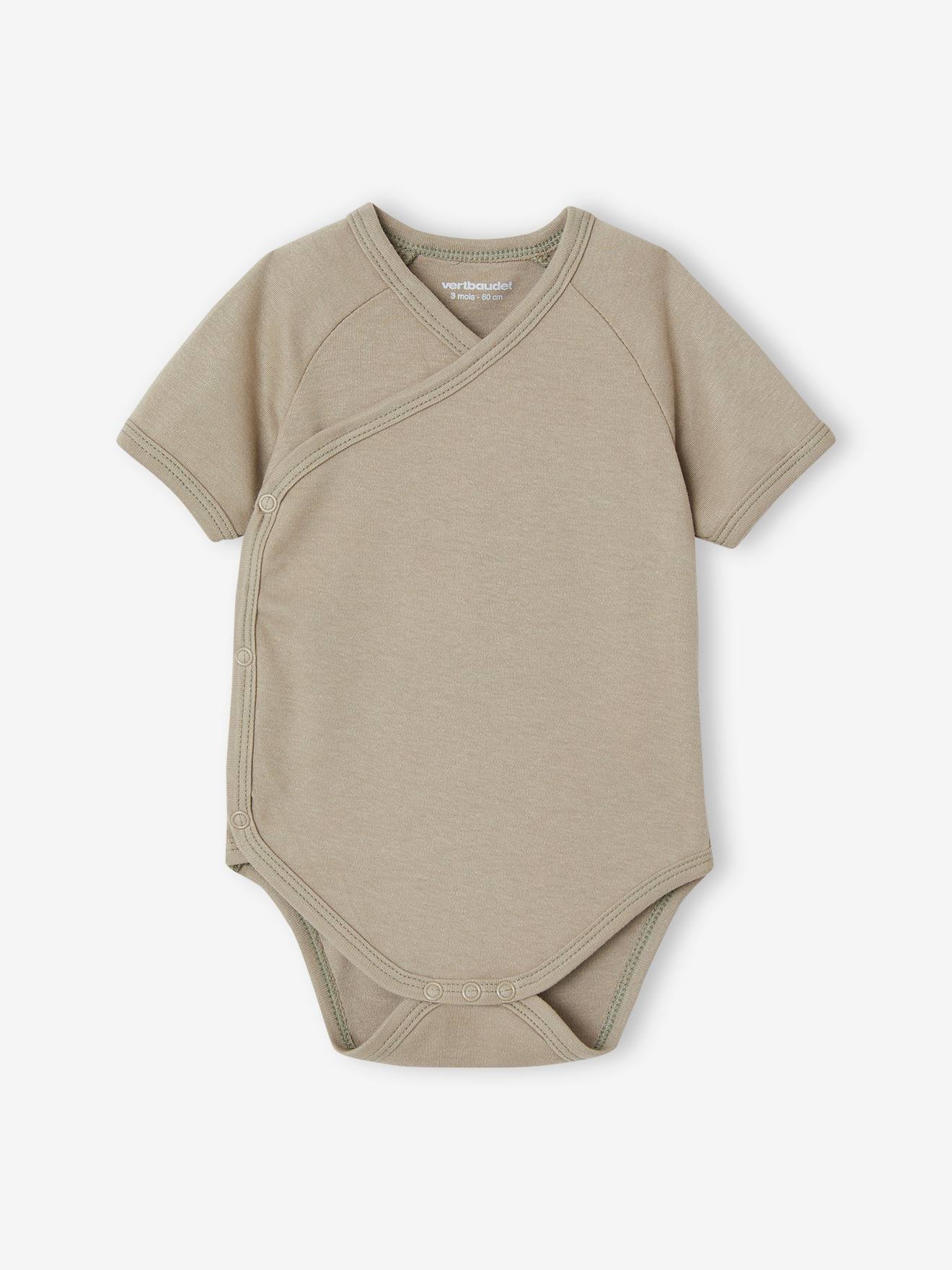 Vertbaudet 7er-Pack Baby Wickelbodys BASICS - mehrfarbig