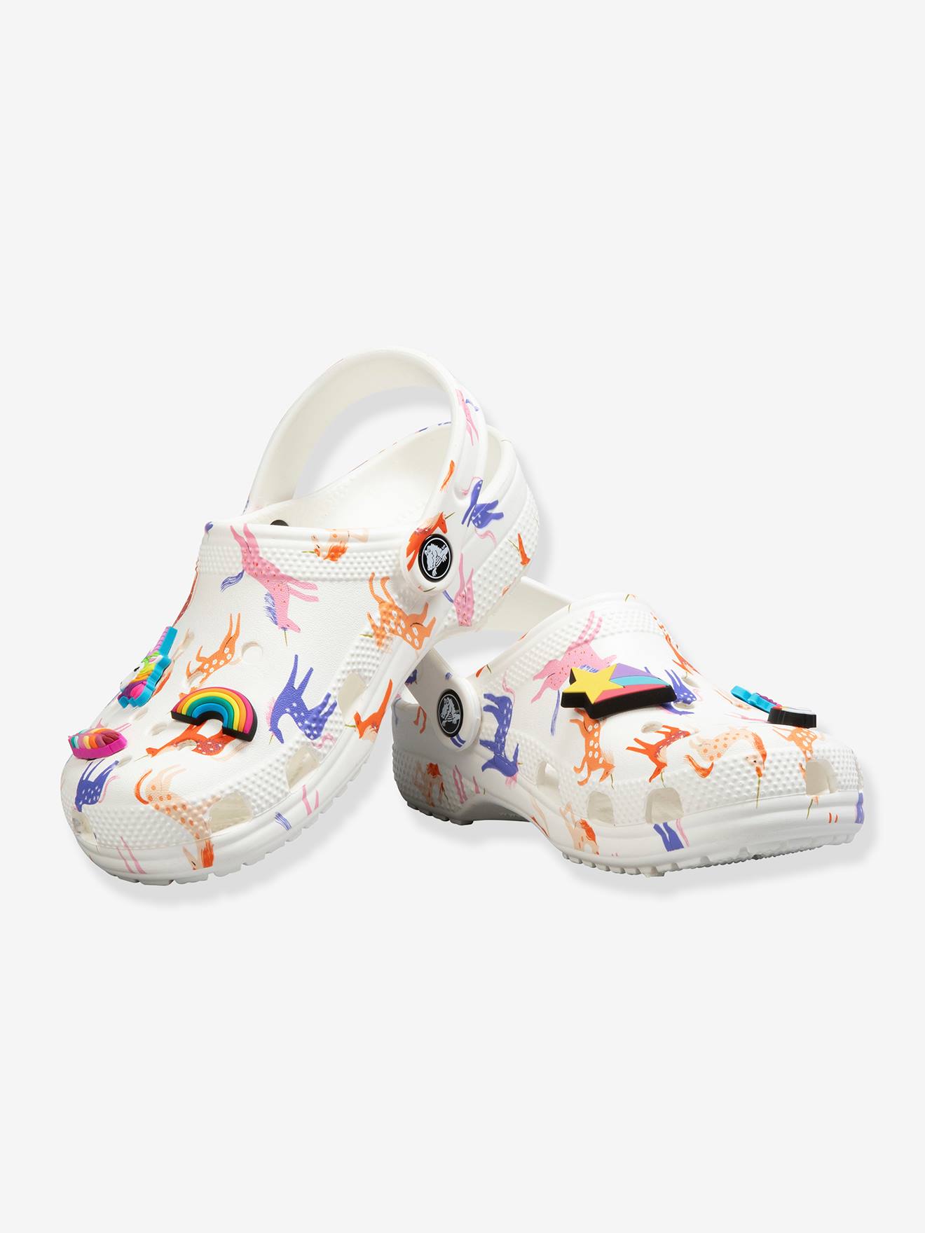 Crocs Kinder Clogs Clog T Unicorn CROCS - rot bedruckt