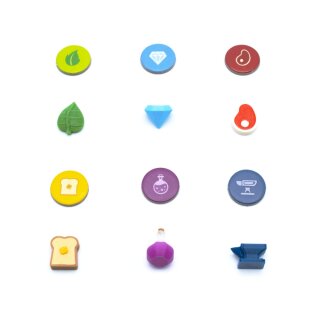 Goods Tokens for Flamecraft (210)