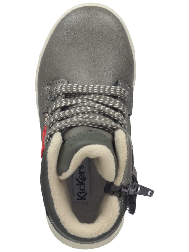 Kickers Stiefelette in Khaki günstig kaufen