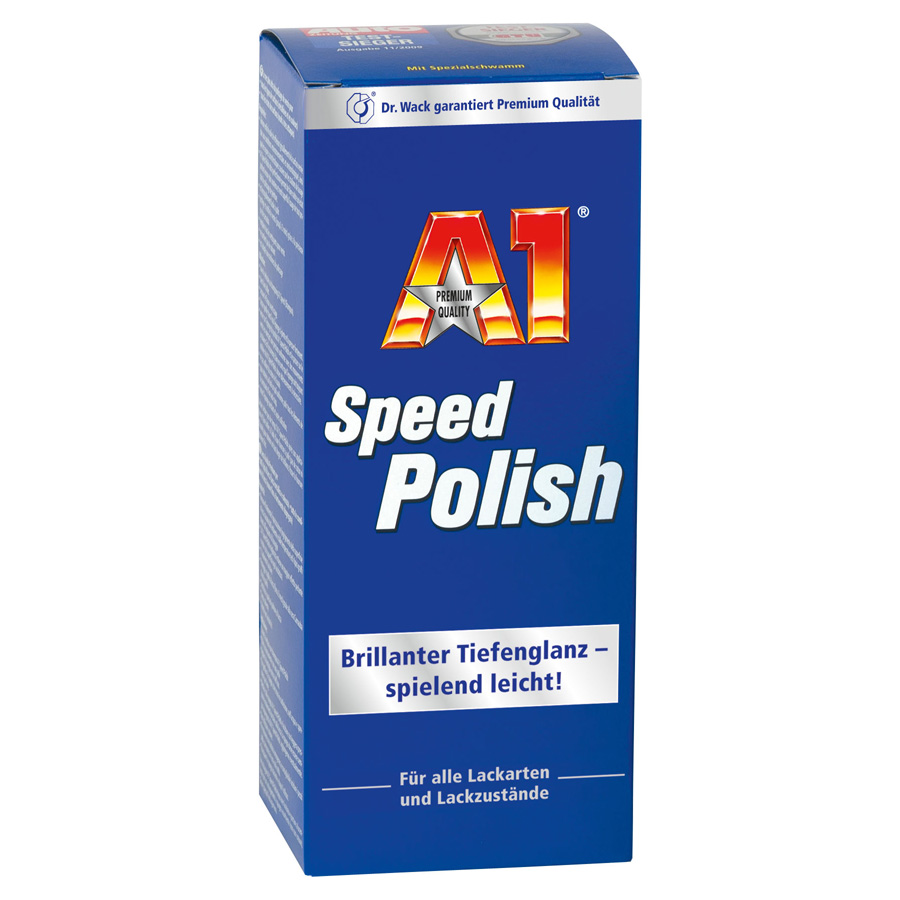 Dr. Wack A1 Speed Polish mit Spezialschwamm 500 ml - ATU