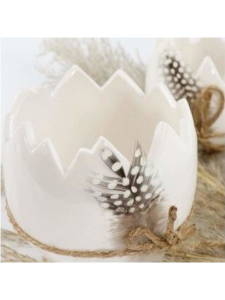 HOFF Ei-Schale Feathers in Weiß günstig kaufen onesize