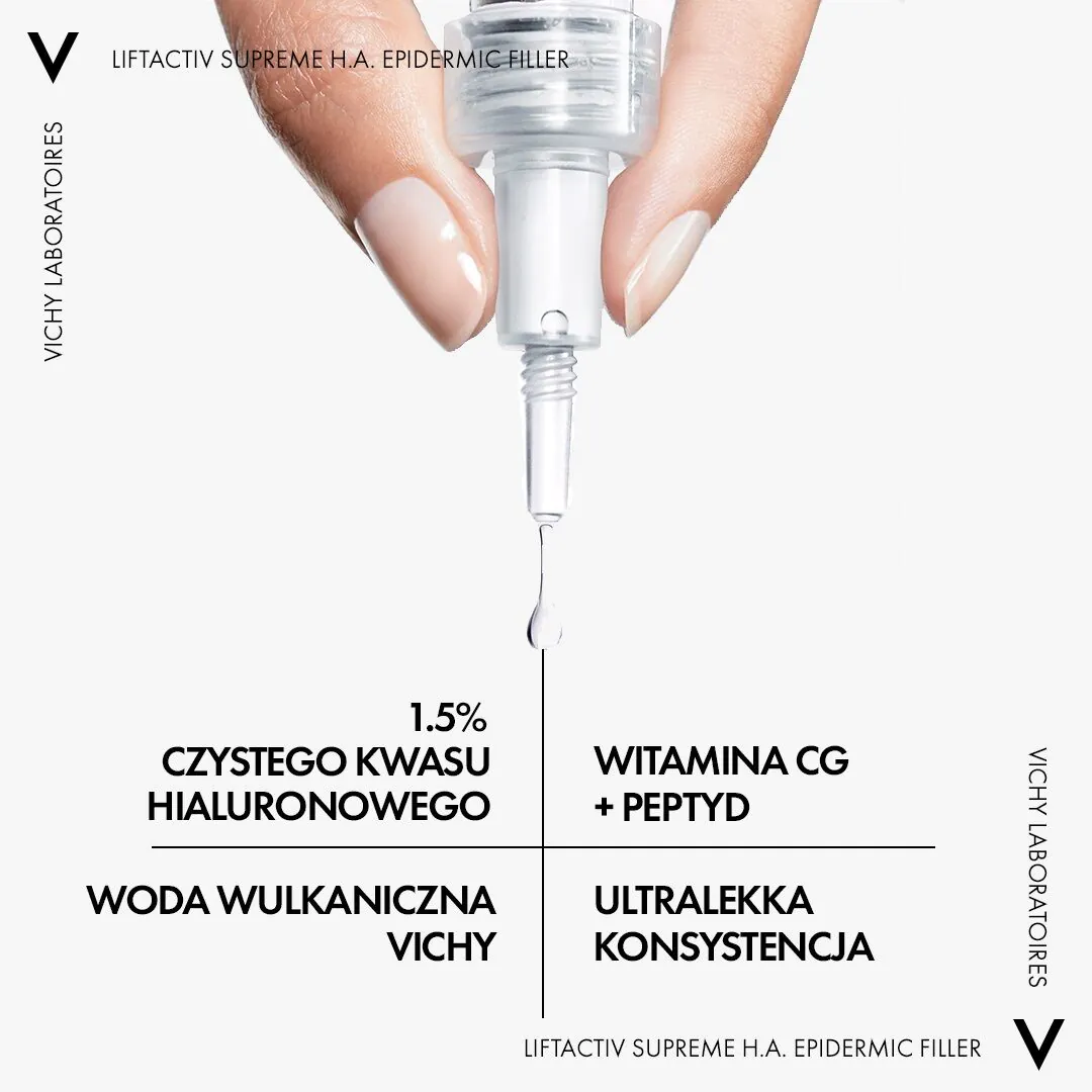 Vichy Liftactiv Supreme HA epiderminio užpildo serumas nuo raukšlių