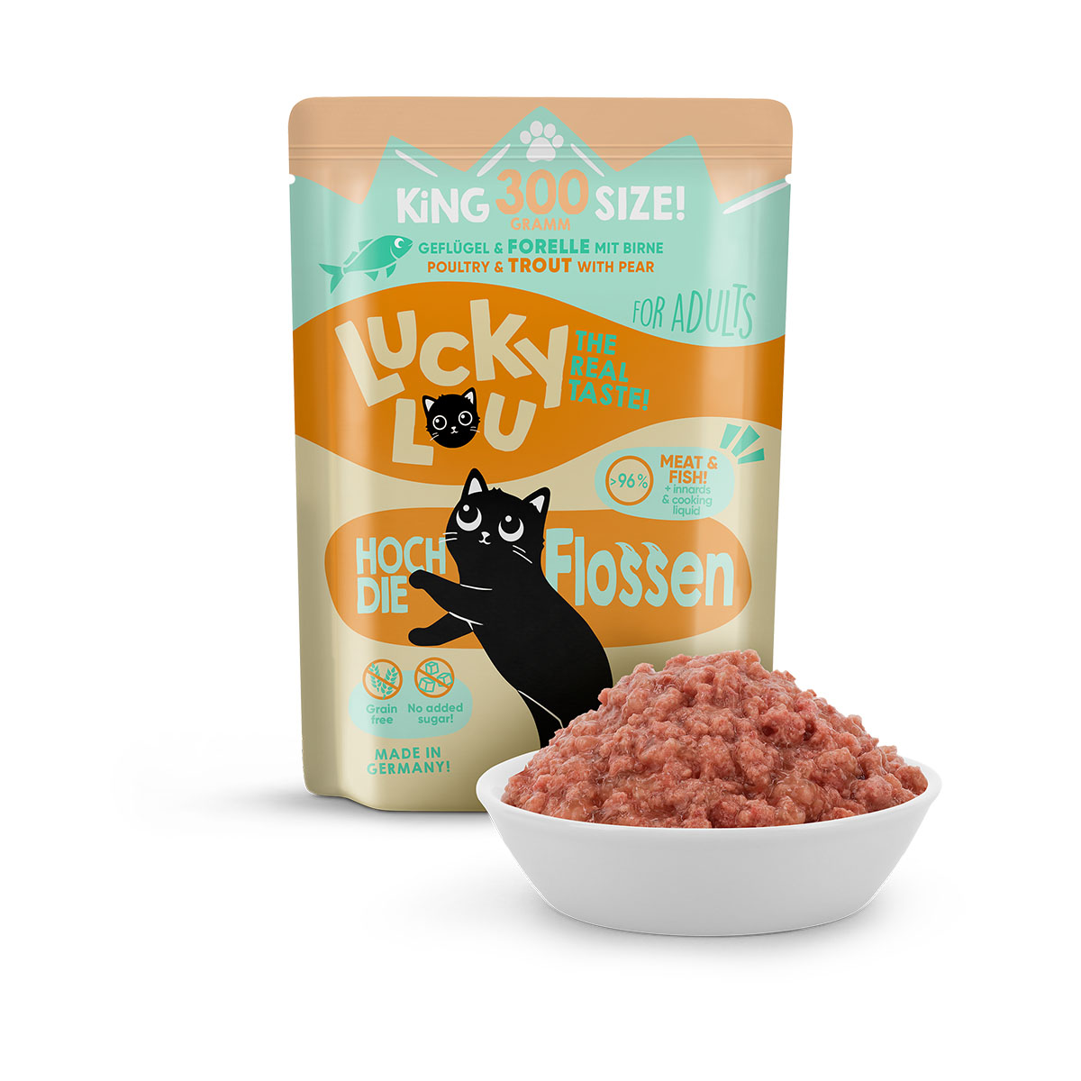 Lucky Lou Lifestage Adult Geflügel & Forelle kaufen bei ZooRoyal