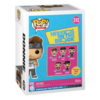 Funko POP! Rocks: New Kids on the Block Vinyl Figur Donnie 9 cm