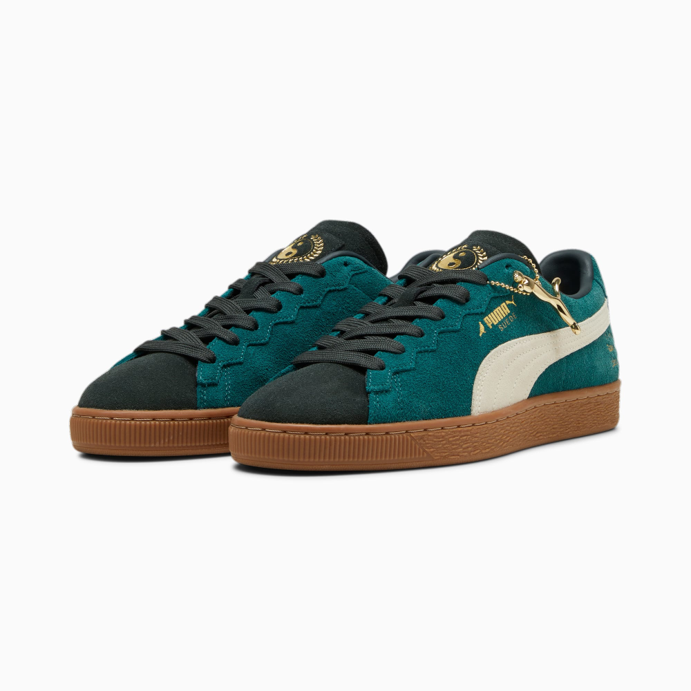 PUMA Staple x Puma Suede Green 393542_01 / grün