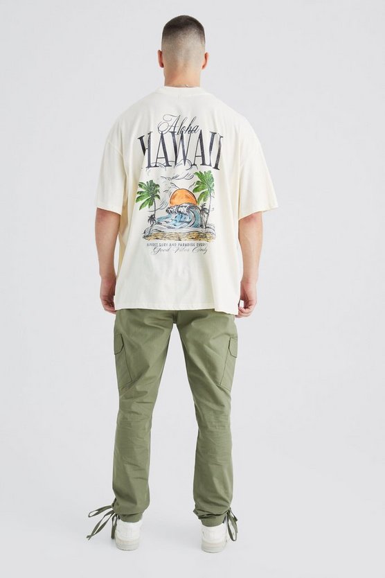 Tall Slim-Fit Ripstop Cargohose