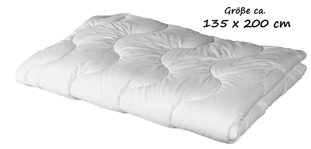 Microfaserbettdecke, Steppbett 135x200 Bettdecke Decke Bett Zudecke Schlafdecke, KS-Direkt