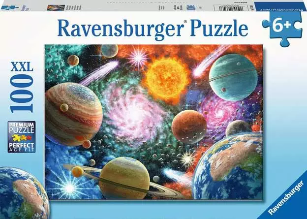 Kinderpuzzle ab 6 Jahren - Sterne und Planeten - 100 Teile
