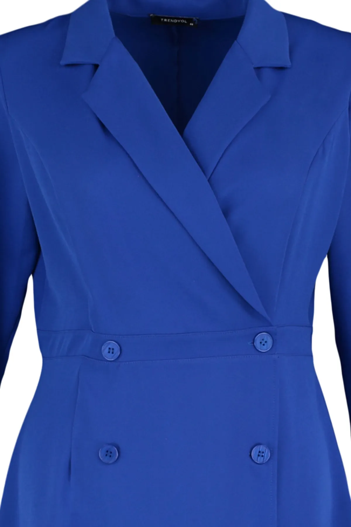 Trendyol Curve  Saks gewebtes Jackenkleid TBBAW23AH00042