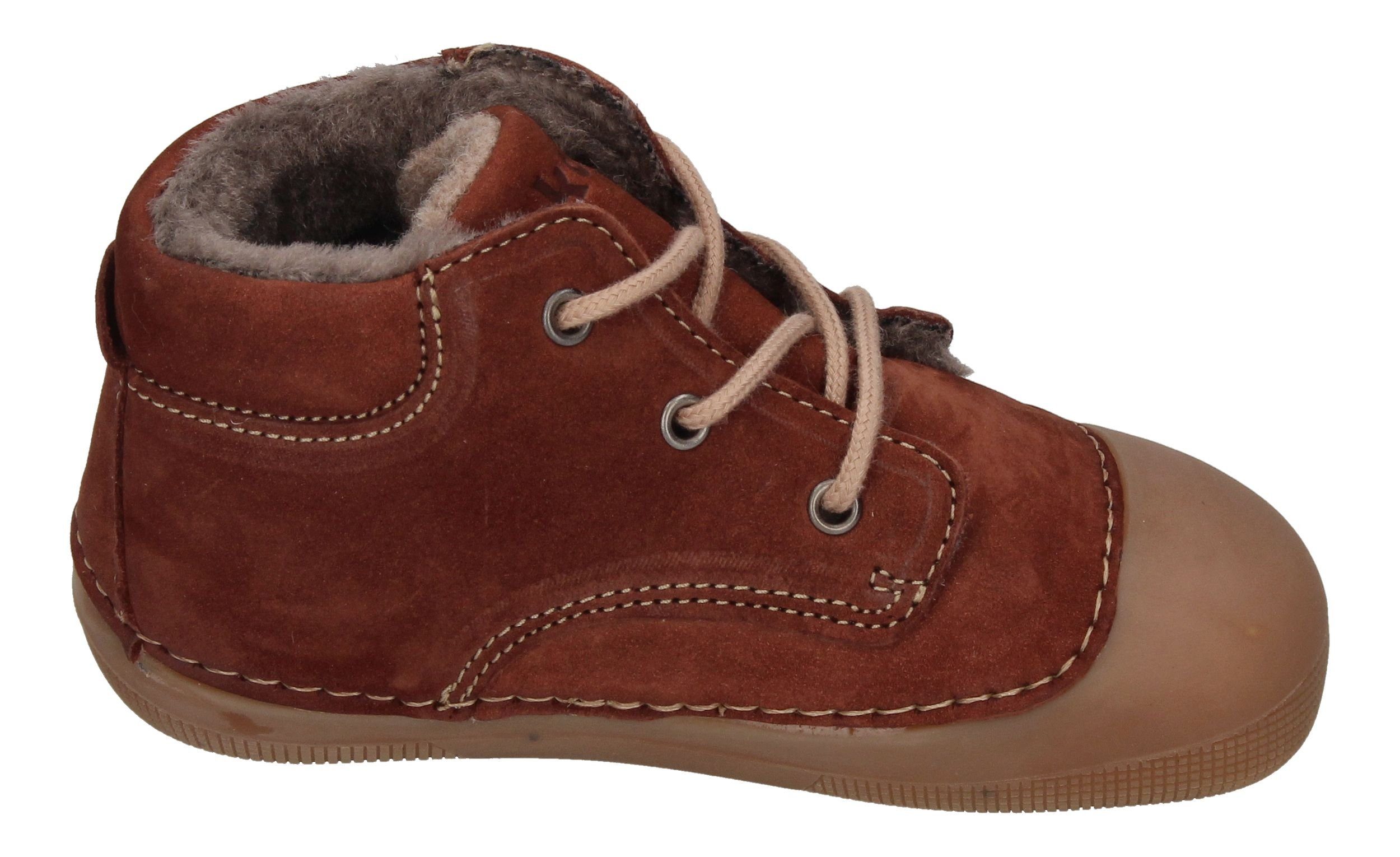 KOEL AVA BIO NUBUK LAMBSWOOL Lauflernschuh Chocolate