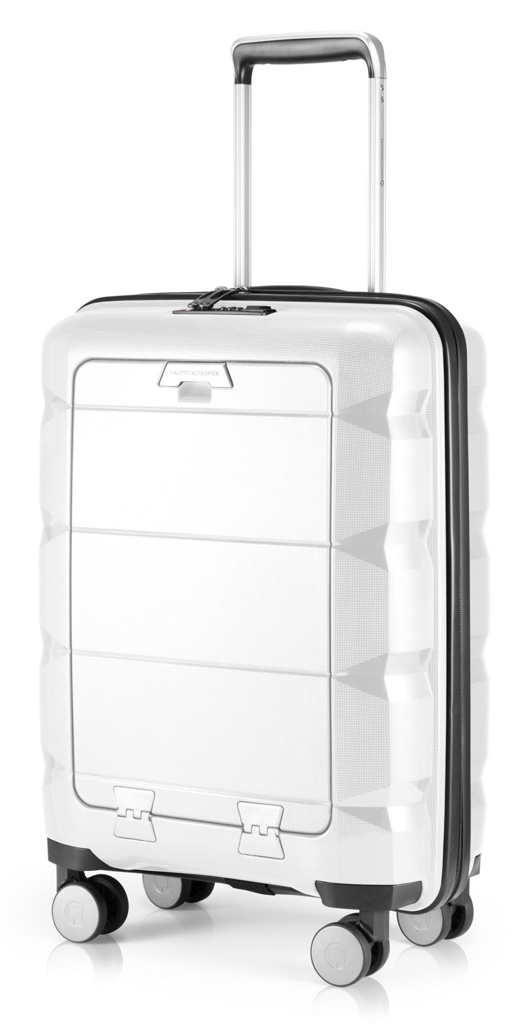 Britz - hand luggage hard case trolley, TSA, 55 cm, 34 liters dark green