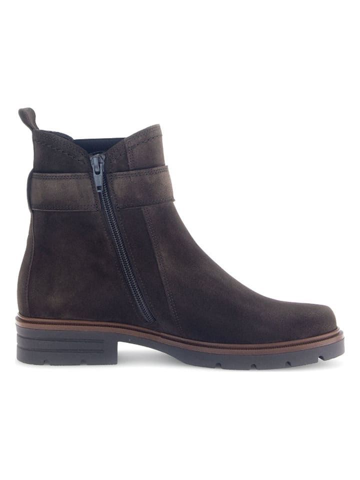 Gabor Leder-Boots in Braun günstig kaufen