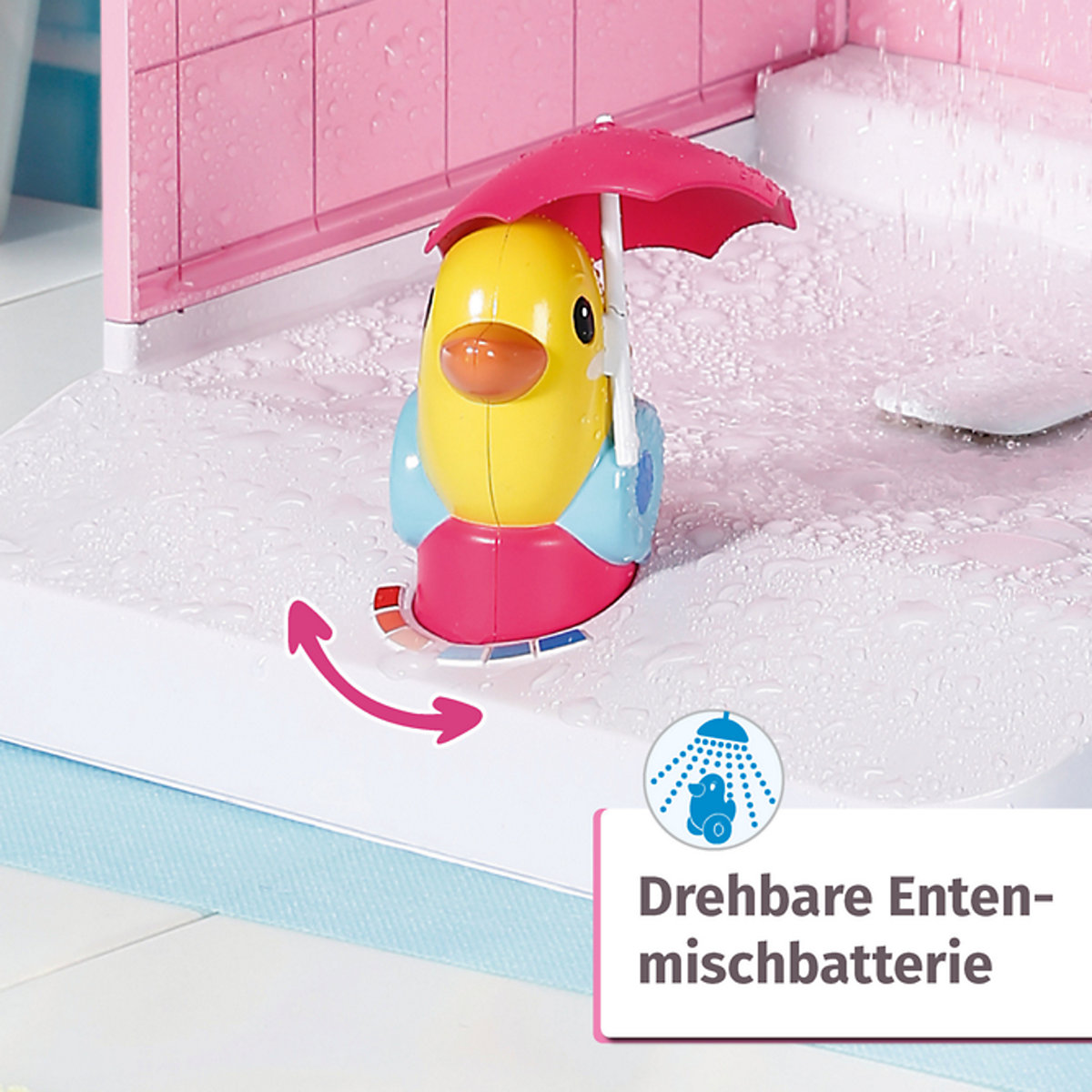 BABY born® Begehbare Dusche