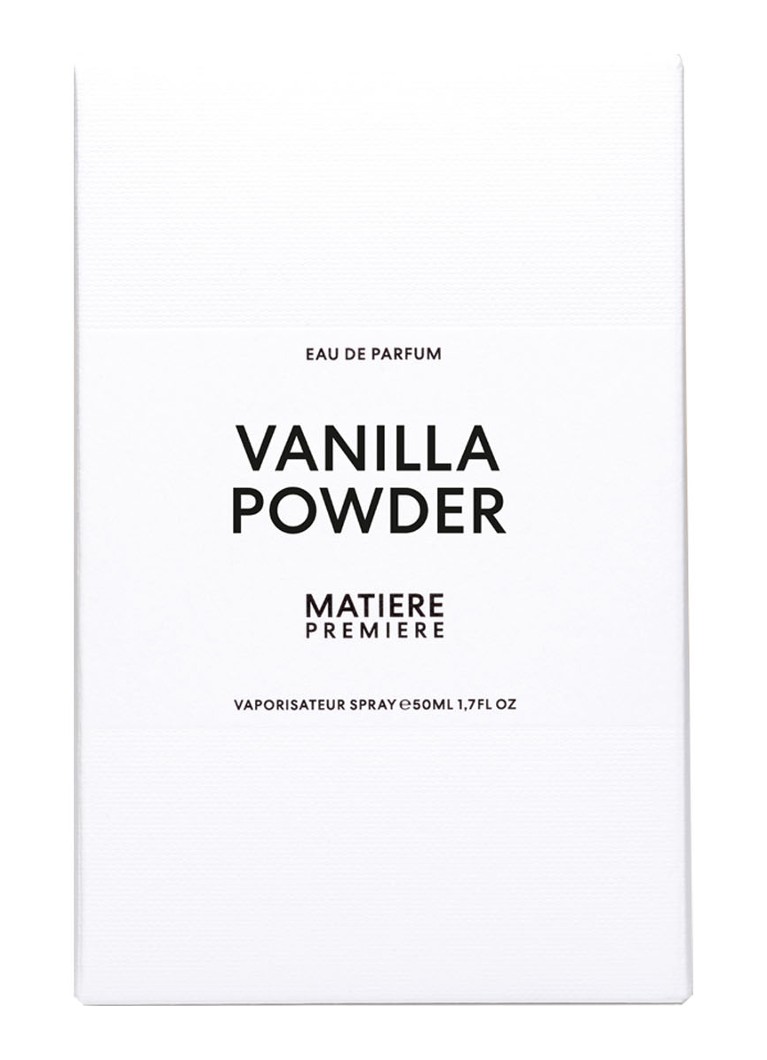 Materie Primă Pudră Vanilie Eau De Parfum