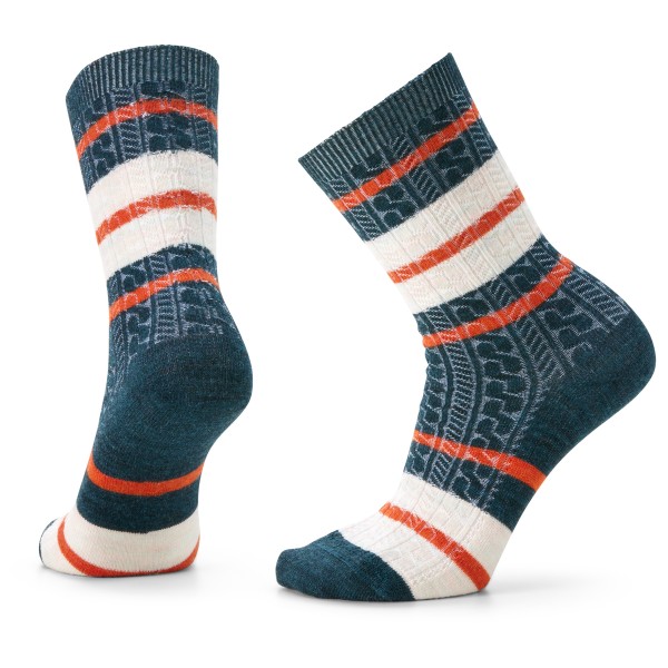 Smartwool - Everyday Striped Cable Crew - Multifunktionssocken