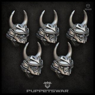 Traitor Daimyo Helmets (5)