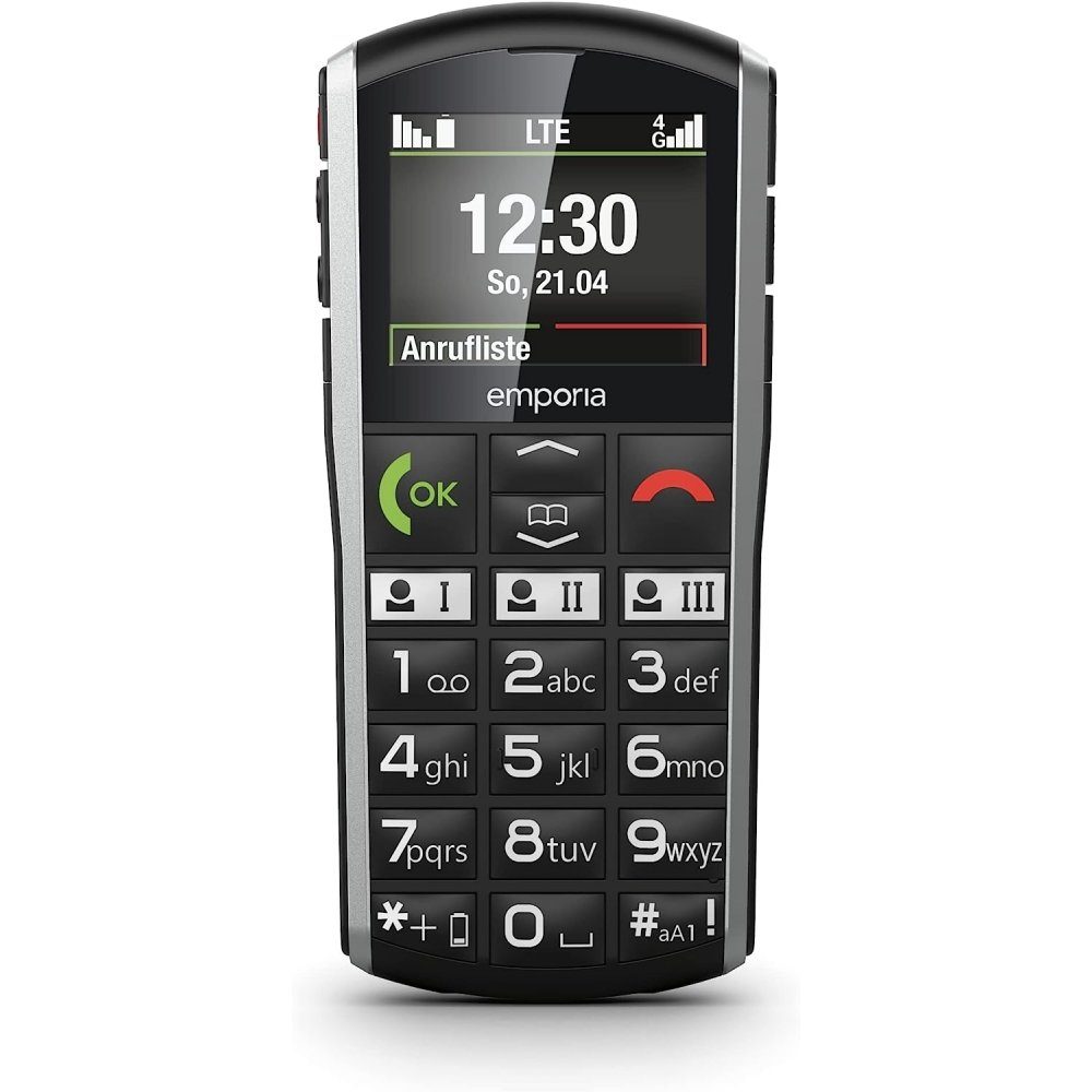 Emporia Simplicity 4G - Handy - schwarz Seniorenhandy (2 Zoll)