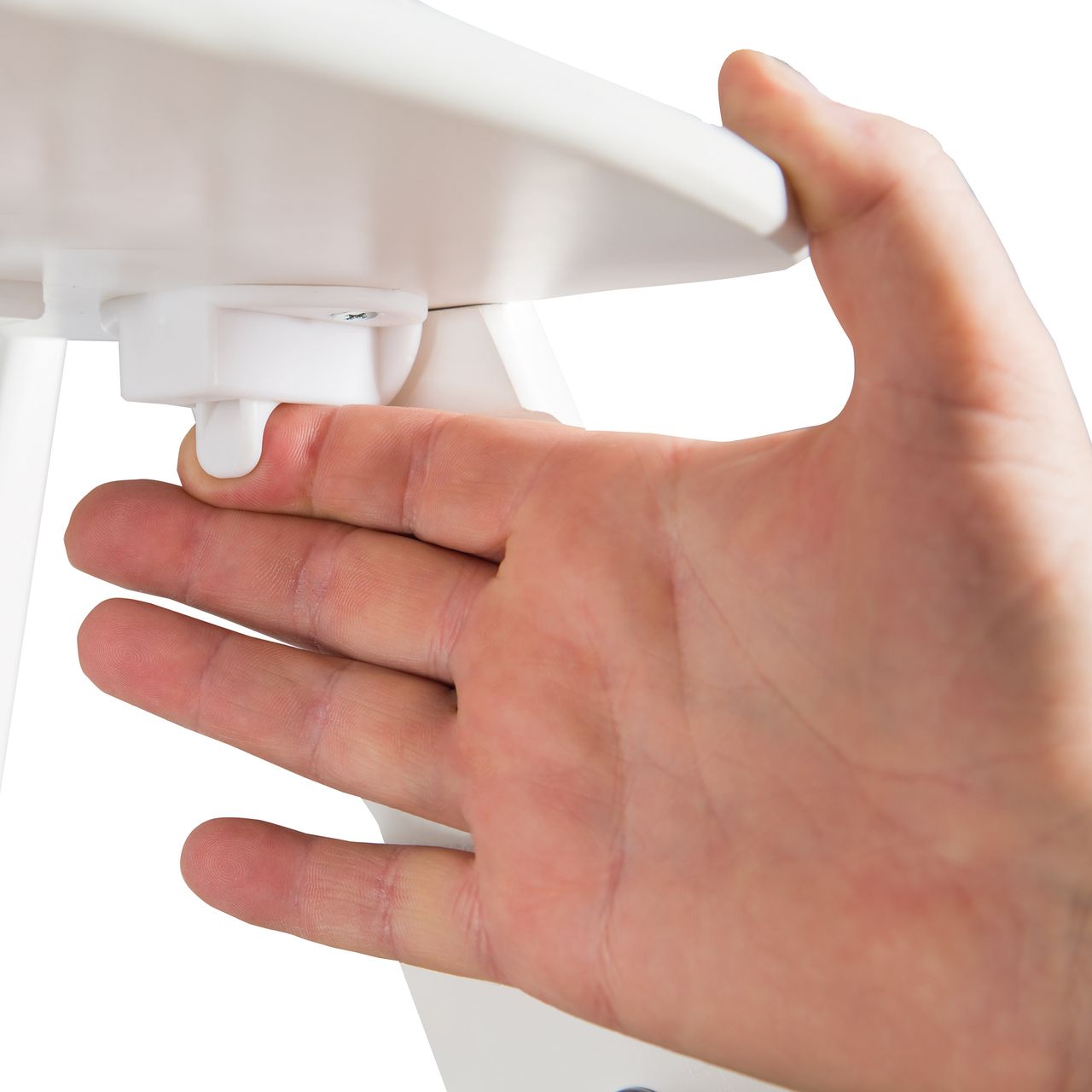 Roba Treppenhochstuhl 'Sit Up Click', mitwachsend, innovativer Klickverschluss, Holz, weiß