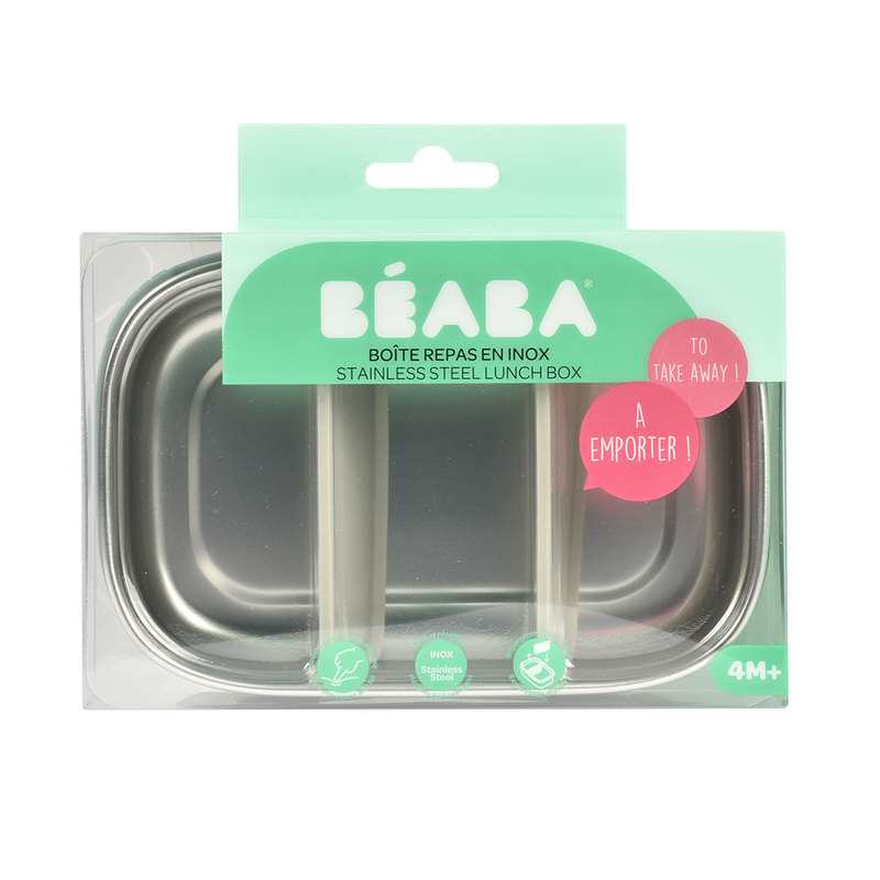 Boîte à gouter en inox Beaba
