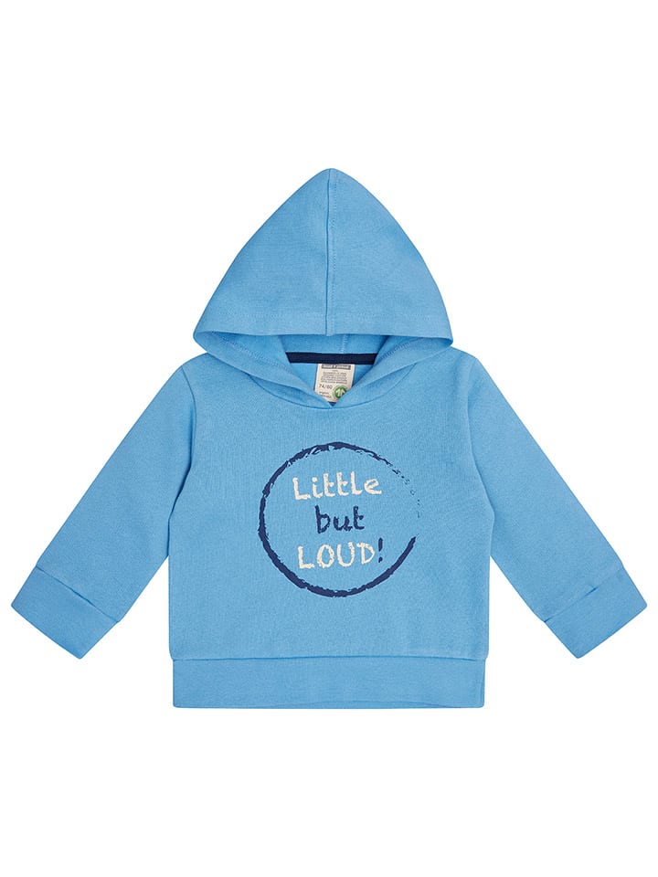 loud   proud Hoodie in Blau günstig kaufen