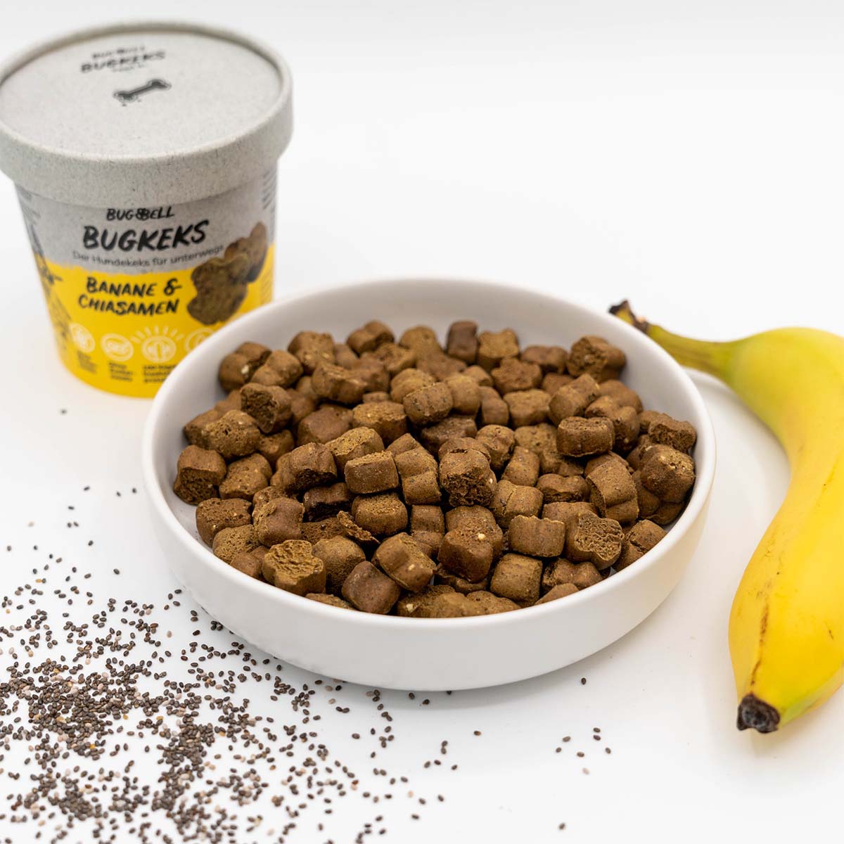 BugKeks Adult gelb Banane & Chiasamen günstig kaufen bei ZooRoyal