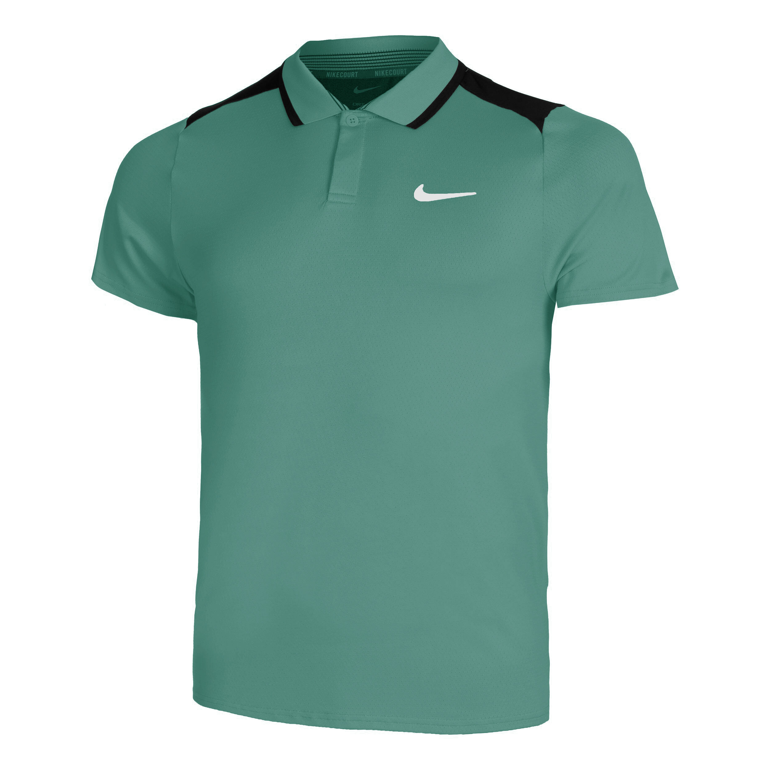 Dri-Fit Court Advantage Polo Herren - Salbei, Schwarz