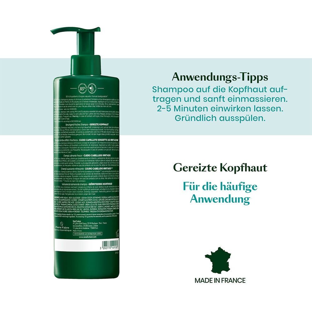 Rene Furterer Astera Fresh Shampoo 600 ml Maxigröße