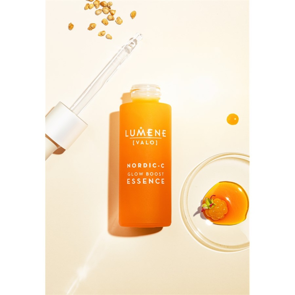Lumene Glow Boost Essence Cure visage