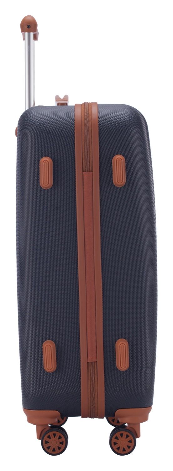 Wannsee - Suitcase hard shell dark blue matt