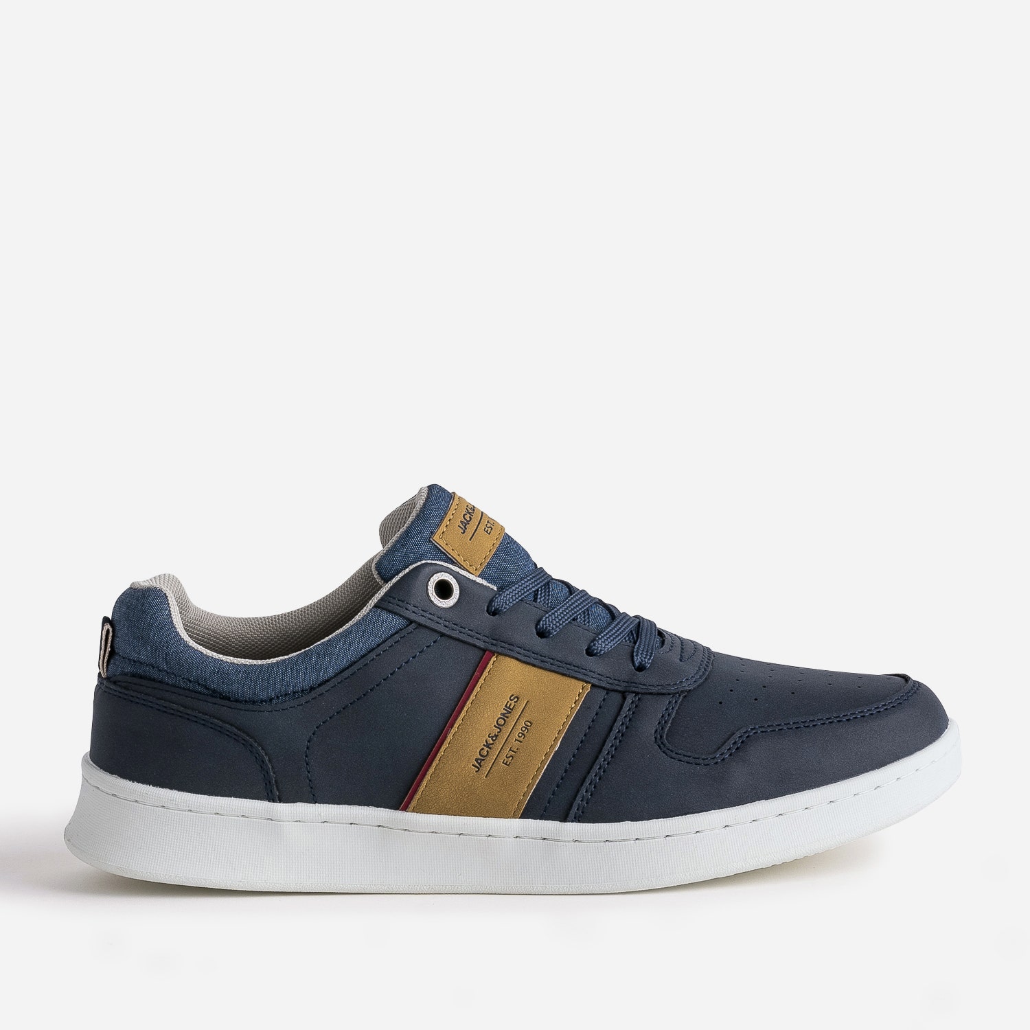 Tennis JACK & JONES marine et camel