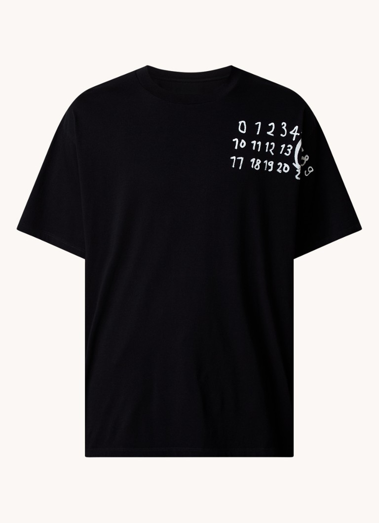 MM6 T-shirt with print and stretch
