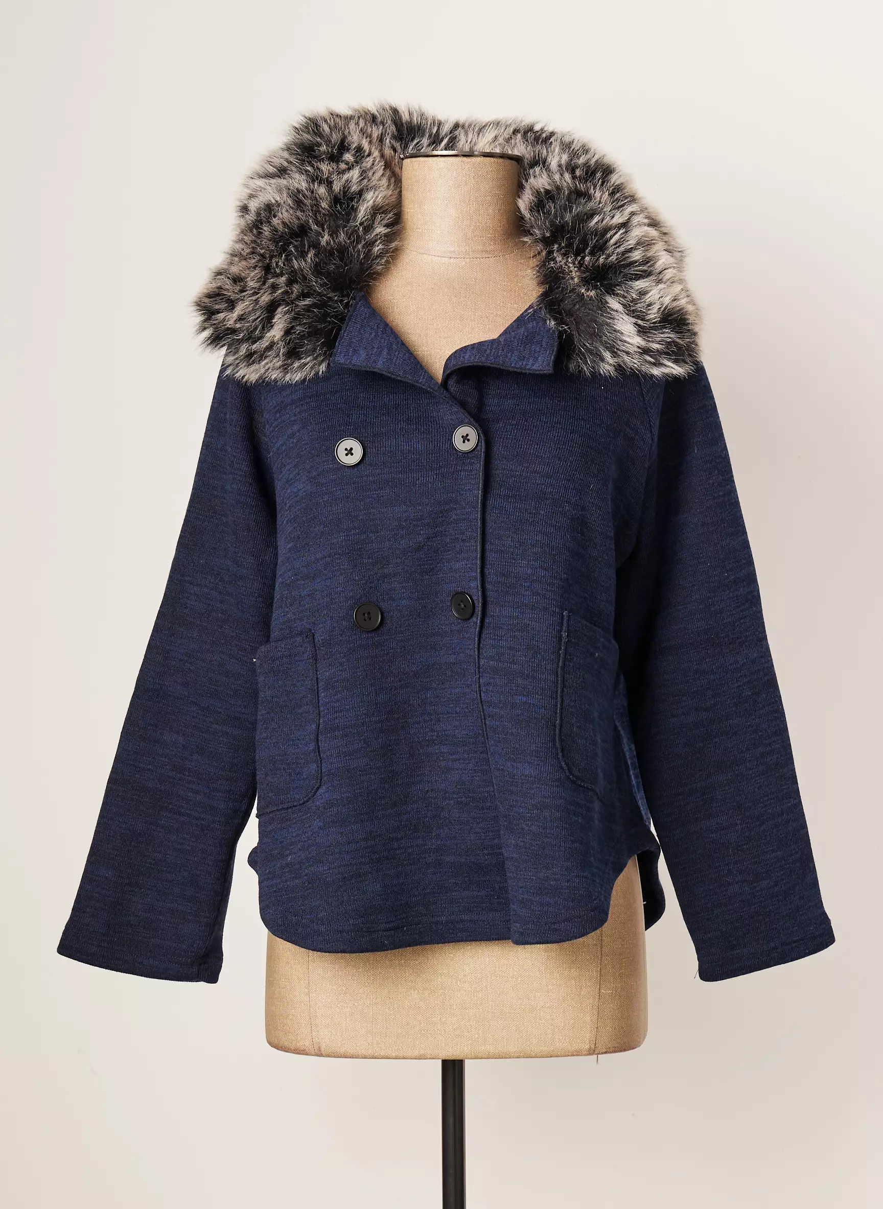 Molly Bracken Cardigans Femme couleur bleu