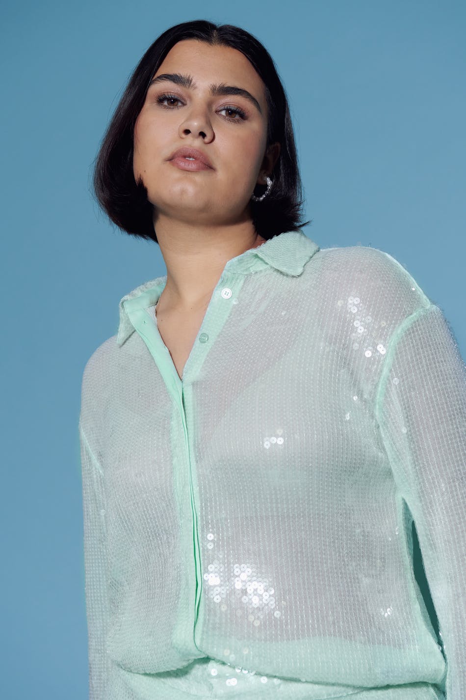 Sequin shirt