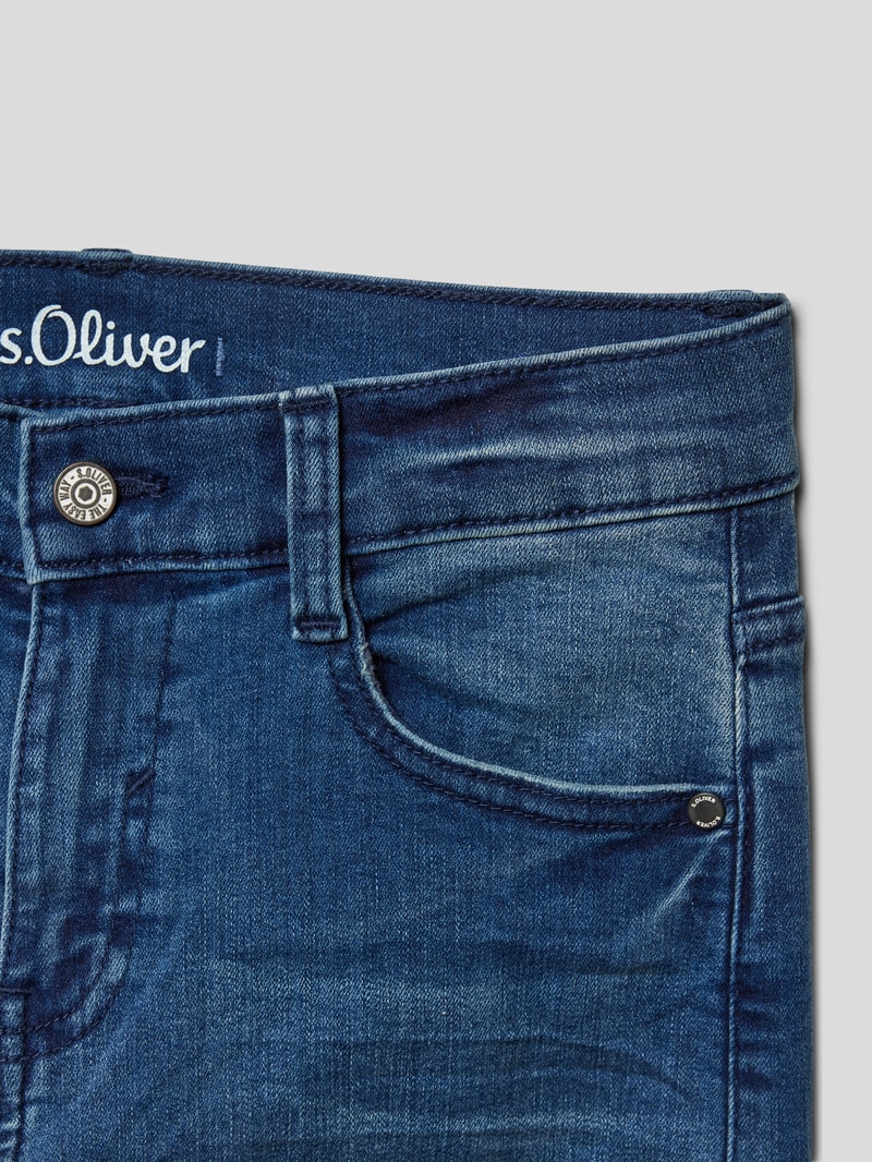 Jeans im 5-Pocket-Design in blau