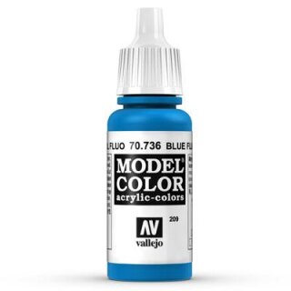 Model Color 209 Leuchtblau (Blue Fluo) (736)