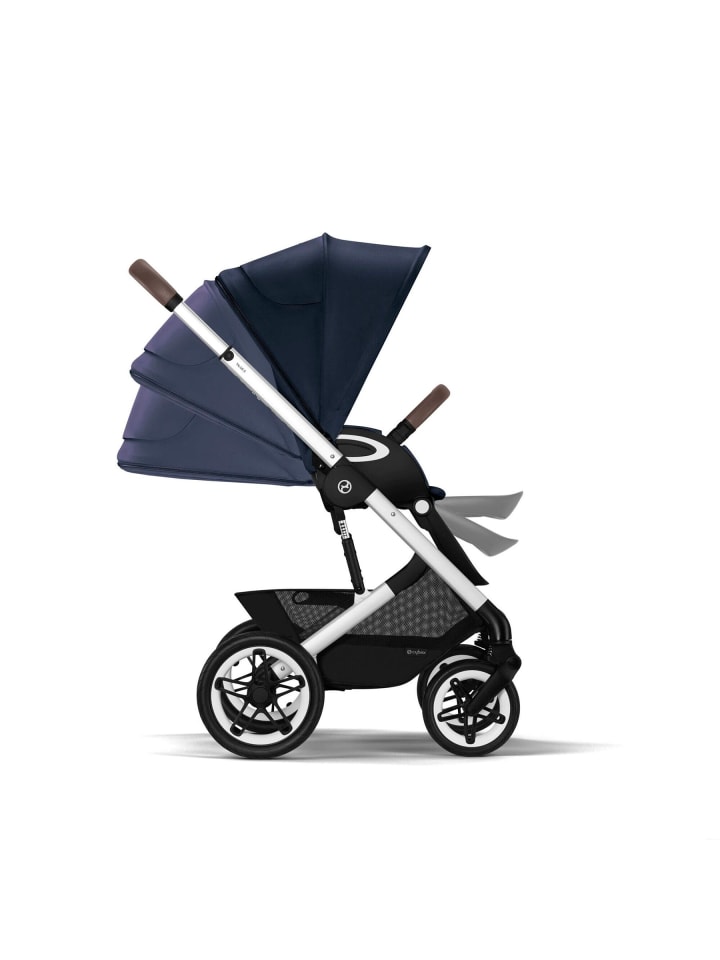 Cybex Cybex Talos S Lux - Farbe: Ocean Blue / Gestell: Silver günstig kaufen onesize